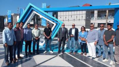 «الجزار» في جولة تفقدية بالعلمين لنورث سكوير مول بعد إفتتاحه الاسبوع الماضي 