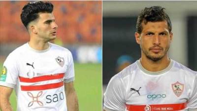 "زيزو" يودع طارق حامد قبل رحيله عن الزمالك