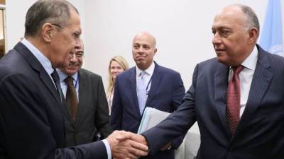 غداً.. وزير الخارجية يستقبل نظيره الروسي لعقد جلسة مباحثات ثنائية 