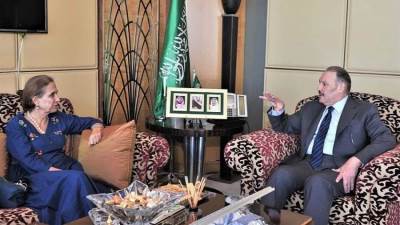 سفير المملكة لدى مصر يلتقي نظيرته الكولومبية