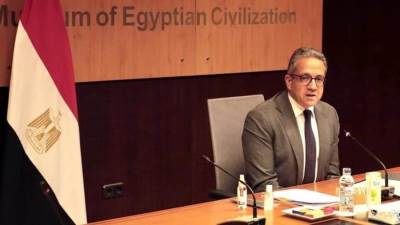 وزير السياحة يترأس اجتماع مجلس إدارة هيئة المتحف القومي للحضارة المصرية