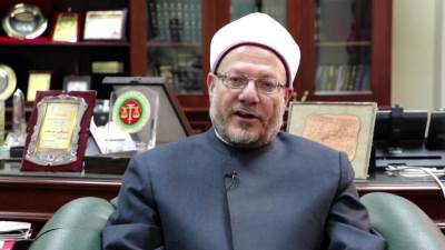 مفتي الجمهورية يهنئ" الرئيس السيسي" و"الأمة العربية" بمناسبة العام الهجري الجديد 