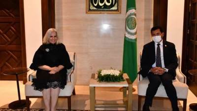 وزير الشباب يشارك في احتفالية اليوم العالمي للسكان بجامعة الدول العربية