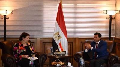 صبحي يبحث مع المدير الإقليمي لمنظمة اليونيسيف لتعزيز التعاون المشترك