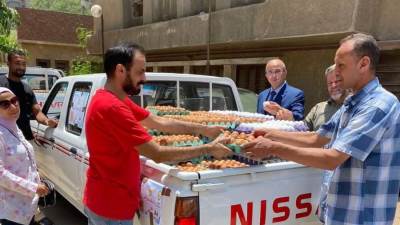 «الزراعة» تواصل طرح كميات من البيض بسعر 58 جنيه للكرتونة