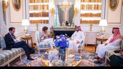 ولي العهد يجتمع مع المديرة العامة لليونسكو ويستعرضان المبادرات الثقافية السعودية