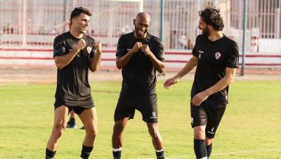 لكماتنا نحو البطولات اصابت البعض بالجنون.. الزمالك يسخر من أنباء الشجار بين شيكابالا وزيزو