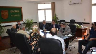 اجتماع اللجنة العليا المنظمة لبطولة كأس مصر للجامعات والمعاهد العليا المصرية 