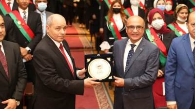 أعضاء هيئة النيابة الإدارية الجدد يؤدون اليمين أمام وزير العدل