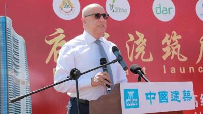 الجزار: مشروع أبراج الداون تاون بالعلمين الجديدة يشمل إنشاء 5 أبراج سكنية