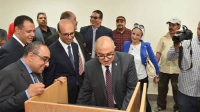 جامعة أسيوط تستقبل وفد التحول الرقمي لوزارة التعليم العالي