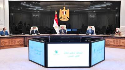 السيسي يستعرض نشاط التحالف الوطني بحضور رؤساء منظمات المجتمع المدني