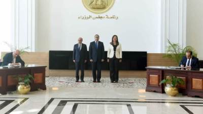 "مدبولي" يشهد مراسم توقيع بروتوكول تعاون بين وزارة التخطيط وهيئة النيابة الإدارية