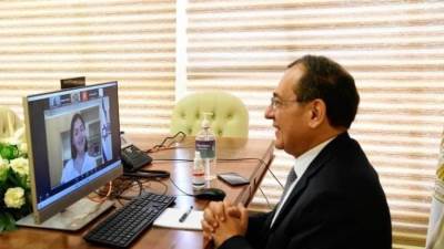 "الملا" و"وزيرة الطاقة الإسرائيلية" يبحثان التعاون الثنائي للمساهمه في تأمين احتياجات الاتحاد الأوروبي من الطاقة