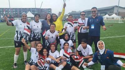 وزير الرياضة يهنىء منتخب الأولمبياد الخاص ببرونزية كأس العالم للكرة النسائية الموحدة