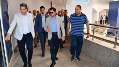 وزير الشباب يتفقد نادى النادى بشيراتون ويجتمع بمجلس الأمناء