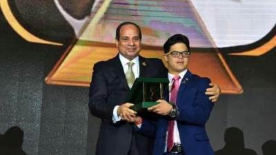 بعثة مصر بإنجلترا تعبر بحر المانش وتسجل رقماً جديداً