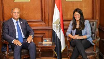 المشاط والممثل الإقليمي" للفاو" يتناقشان حول برنامج" نوفي" لتمويل قائمة المشروعات الخضراء