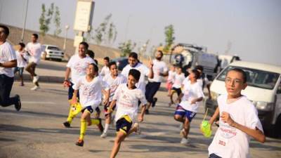 إنطلاق ماراثون تحيا مصر للمشي تحت رعاية وزارة السياحة