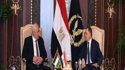 وزير الداخلية يستقبل نظيره الفلسطيني لتعزيز أطر التعاون الأمنى 