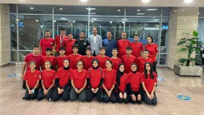 وزارة الشباب والرياضة تستقبل بعثة منتخب التايكوندو للشباب 