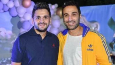 مصطفى خاطر ضيف شرف فيلم "مستر إكس" مع هنا الزاهد وأحمد فهمي 