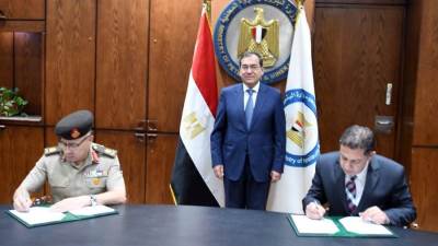 البترول توقع برتوكول تعاون للاستفادة من خدمات الشبكة الوطنية الموحدة للطوارئ