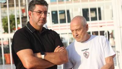 فيتوريا يزور نادي الزمالك ويجتمع بالبرتغالي جيسوالدو فيريرا