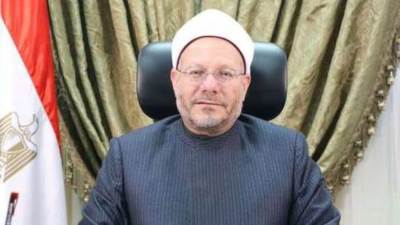 مفتي الجمهورية يعزي« البابا تواضروس الثاني» في ضحايا حريق كنيسة أبوسيفين 