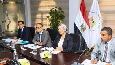 "فؤاد" و"الانصاري" يتفقان على المتابعة الدورية للتأكد من تنفيذ مشروعات إعادة التوازن لبحيرة قارون