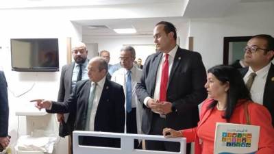 السبكي وممثل منظمة الصحة العالمية يتفقدا تجهيزات مستشفي شرم الشيخ كأول مستشفي خضراء بمصر