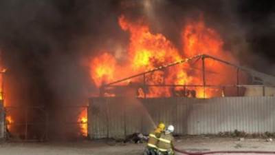 اندلاع حريق في مبنى بالدائرة الـ13 بالعاصمة الفرنسية باريس