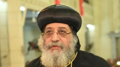 البابا تواضروس: الكنيسة ترفض الشائعات وتوجيه الاتهامات في حريق كنيسة "أبوسيفين" 