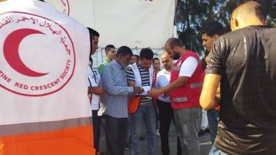 «الهلال الأحمر»: 3 فرق صحة نفسية لدعم مصابي كنيسة أبو سيفين