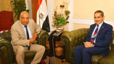 وزير قطاع الأعمال يستقبل محافظ الغربية لتعزيز التعاون المشترك 