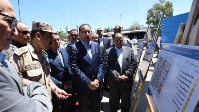 "مدبولي" يتفقد مبني الهيئة العامة للرقابة على الصادرات والواردات بميناء الدخيلة