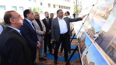 مدبولي: المشروع يقوم على زيادة العائد الاقتصادي لحلقة السمك وتطويرها