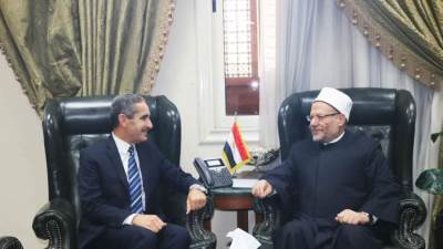 مفتي الجمهورية يناقش مستجدات إنشاء فرع دار الإفتاء بمدينة طنطا