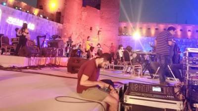 مجدى صابر يكرم نجوم الأوبرا فى أول أيام مهرجان القلعة للموسيقى والغناء