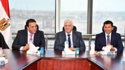 بحضور وزيري الصحة والتعليم.. وزير الشباب يلتقي مجلس إدارة الاتحاد الرياضي للجامعات