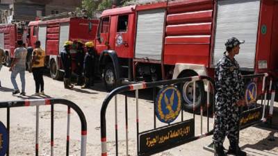 الحادث الثالث في الأسبوع.. حريق بكنيسة القديسة العذراء مريم والشهيد أبانوب بأوسيم