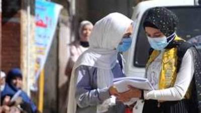 طلاب الثانوية العامة دور ثان يبدأون امتحان اللغة العربية بنظام البابل شيت