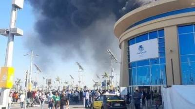 اندلاع حريق فى كارفور الإسكندرية والدفع بسيارات إطفاء للسيطرة عليه