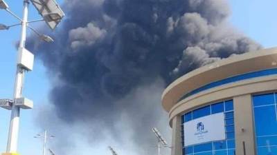 الداخلية تكشف سبب حريق كارفور بالإسكندرية