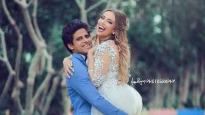 برسالة رومانسية حمدي الميرغني يهنئ زوجته بعيد ميلادها