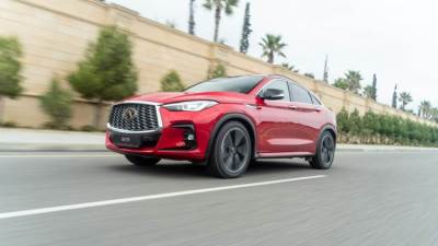 إنفينيتي QX55 .. كروس أوفر كوبيه مثالية 