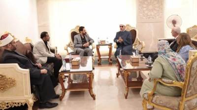 أمين البحوث الإسلامية يلتقي بوفد الاتحاد العالمي للكيانات المصرية بالخارج 