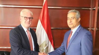 وزير القوى العاملة لوفد «الدولية للهجرة»: مستعدون للتعاون بمجالي التشغيل والتدريب