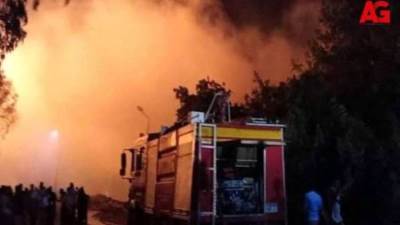 أول تعليق من" العدل الجروب" بعد تعرض استوديوهات شبرامنت لحريق كبير