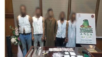 الداخلية تنجح في القبض على بؤرة إجرامية خطرة للإتجار فى المواد المخدرة